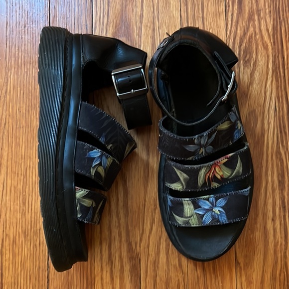 Doc Marten sandals with buckle detail - Picture 1 of 4